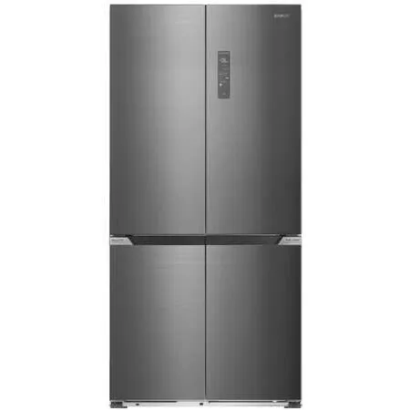 Samus Frigider Side-By-Side Samus S4DX-650NFE, 4 Usi, Full No Frost 503 L, Clasa E, Argintiu Capacitate totala neta: 503 L,Capacitate neta frigider 349 L, Congelator 156 L