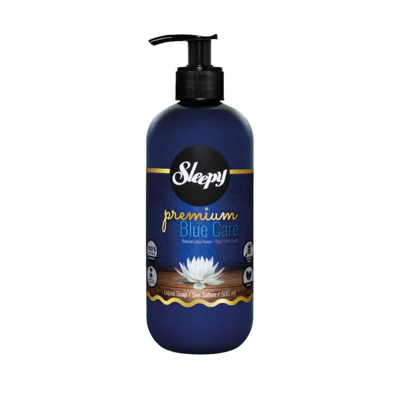 Sapun Lichid Sleepy Premium, Blue Care, Lotus, 500 ml