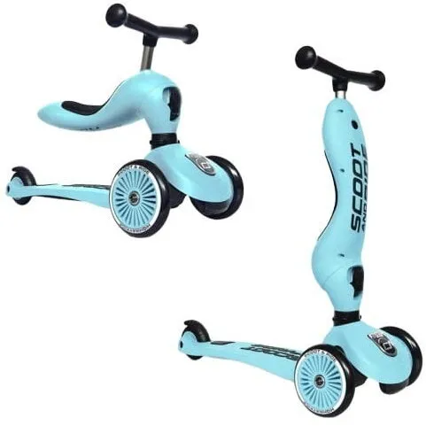 Scoot&nbsp;&&nbsp;Ride Trotineta Scoot & Ride Highwaykick 1 2 in1 , Albastru