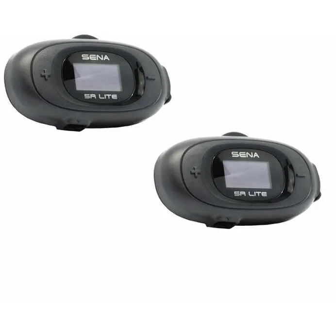 SENA Sistem Intercom pentru Casca Motocicleta Sena 5RLITE-01D, Dual Pack, Bluetooth, Negru