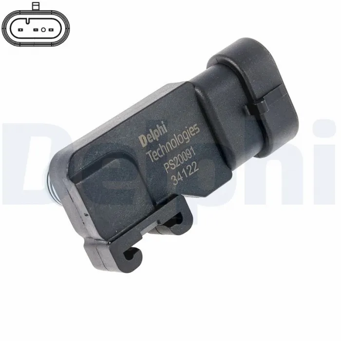 Senzor presiune galerie admisie potrivit DAEWOO LEGANZA, NUBIRA, TACUMA   REZZO; FIAT CROMA; ISUZU TROOPER III; OPEL ASTRA G, ASTRA G KOMBI, ASTRA H, ASTRA H GTC, CORSA C 1.2-3.5 10.95-
