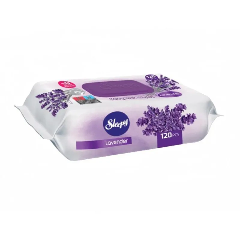 Servetele Umede pentru Bebelusi, Sleepy, Lavanda, 120 Bucati