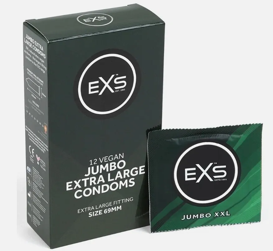 Set 12 buc Prezervative Latex Jumbo Extra Large