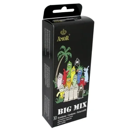 Set 30 Prezervative Big Mix, Latex