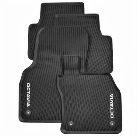 Set 4 Covorase De cauciuc Originale All-Weather - Skoda Octavia 4 2020-