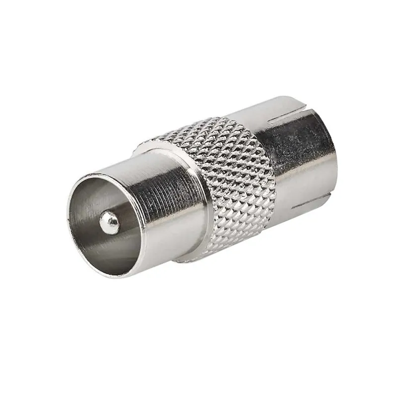 Set 4 x Adaptor Coaxial IEC Coaxial Tata - IEC Coaxial Mama, Metal, Nedis