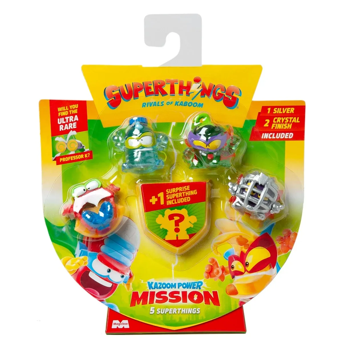 Set 5 figurine, Superthings, Kazoom Power Mission