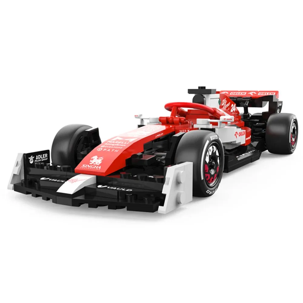 Set constructie masinuta, Rastar, Alfa Romeo, F1 C42, 1:24, 340 piese