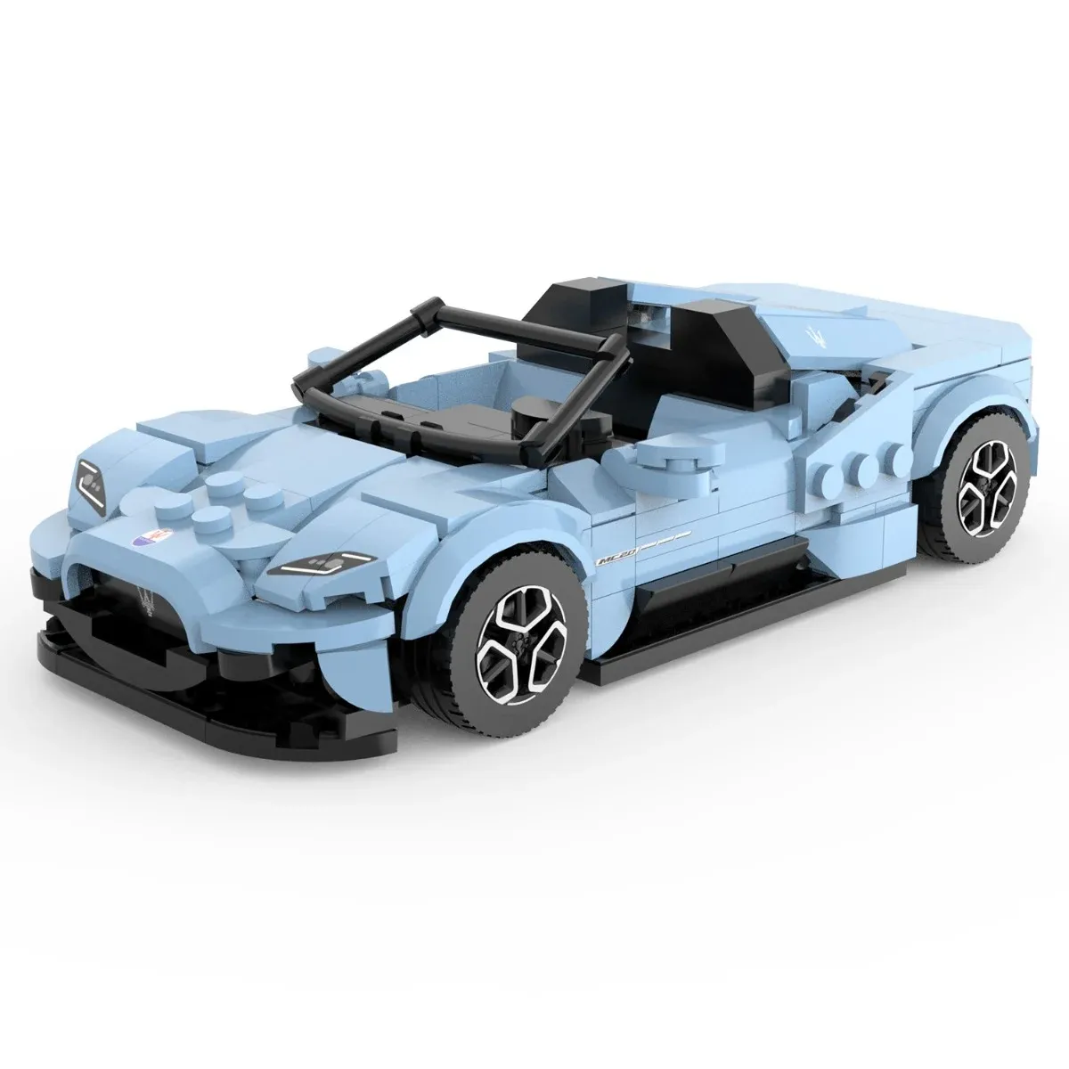 Set constructie masinuta, Rastar, Maserati Mc20, 1:30, 370 piese