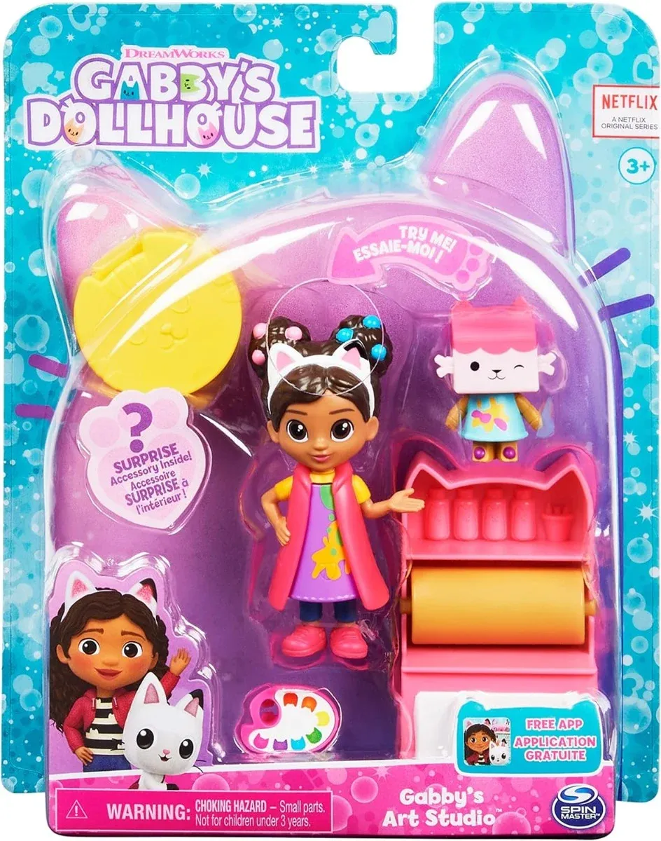 Set de joaca cu papusa, Gabbys Dollhouse, Art Studio, 20130494
