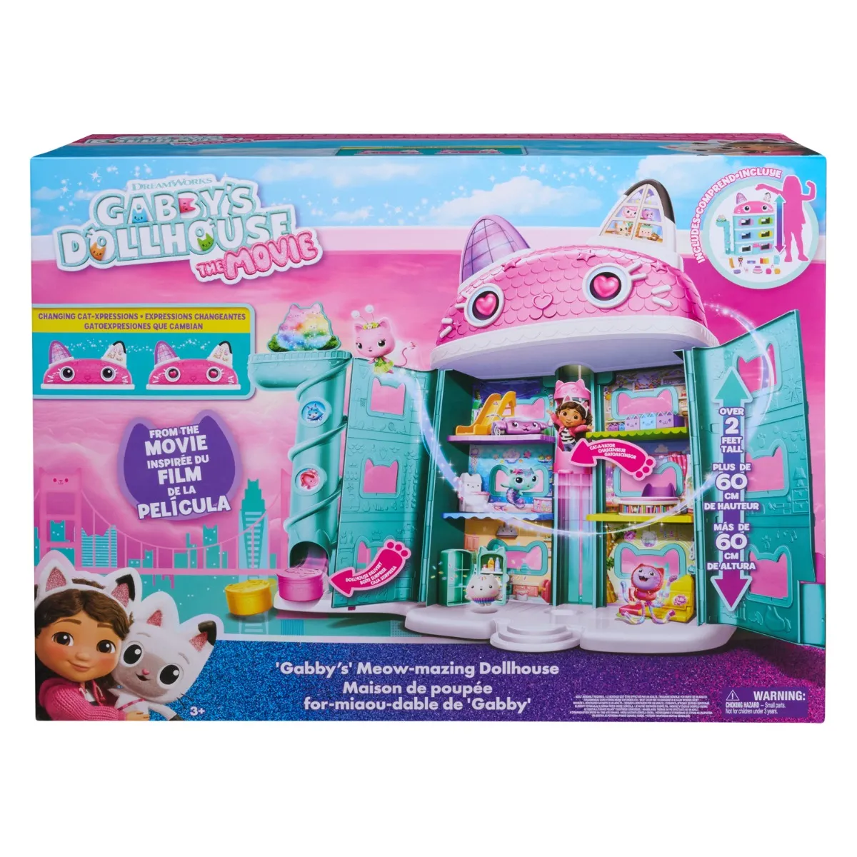 Set de joaca, Gabbys Dollhouse, Casuta Meow-mazing, 6074334