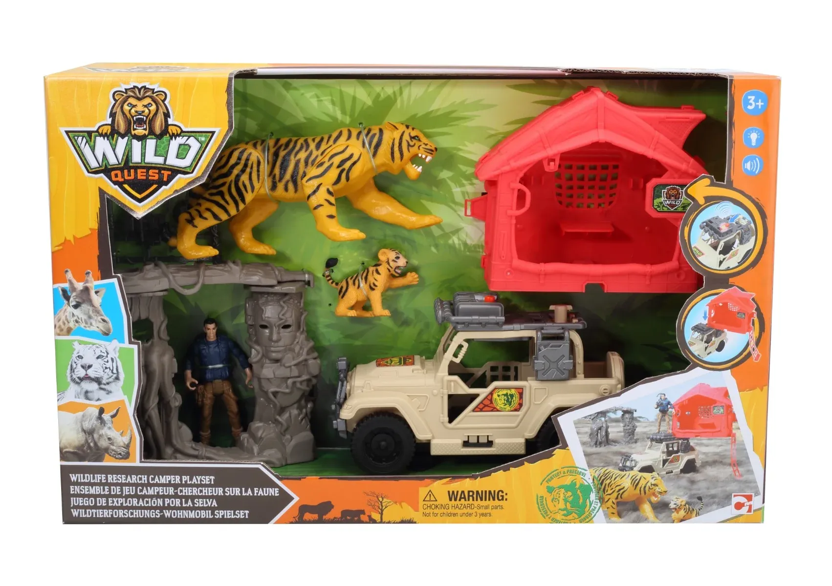 Set de joaca, Wild Quest, Viata din savana