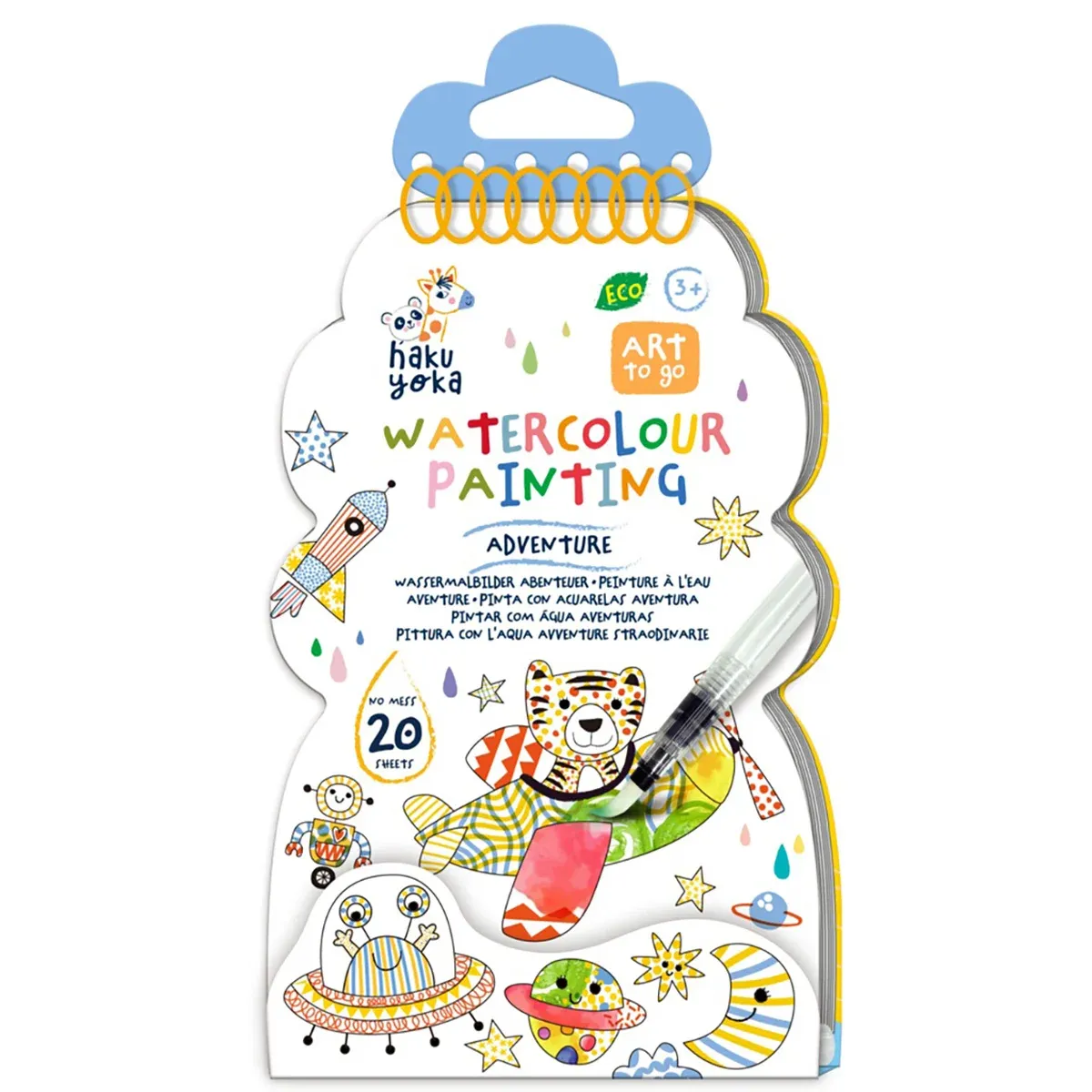 Set de pictura cu apa, Avenir, Haku Yoka, Aventura