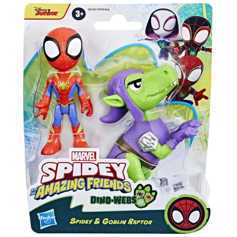 Set figurine, Spidey and His Amazing Friends, Spidey si Goblin Raptor, G0120