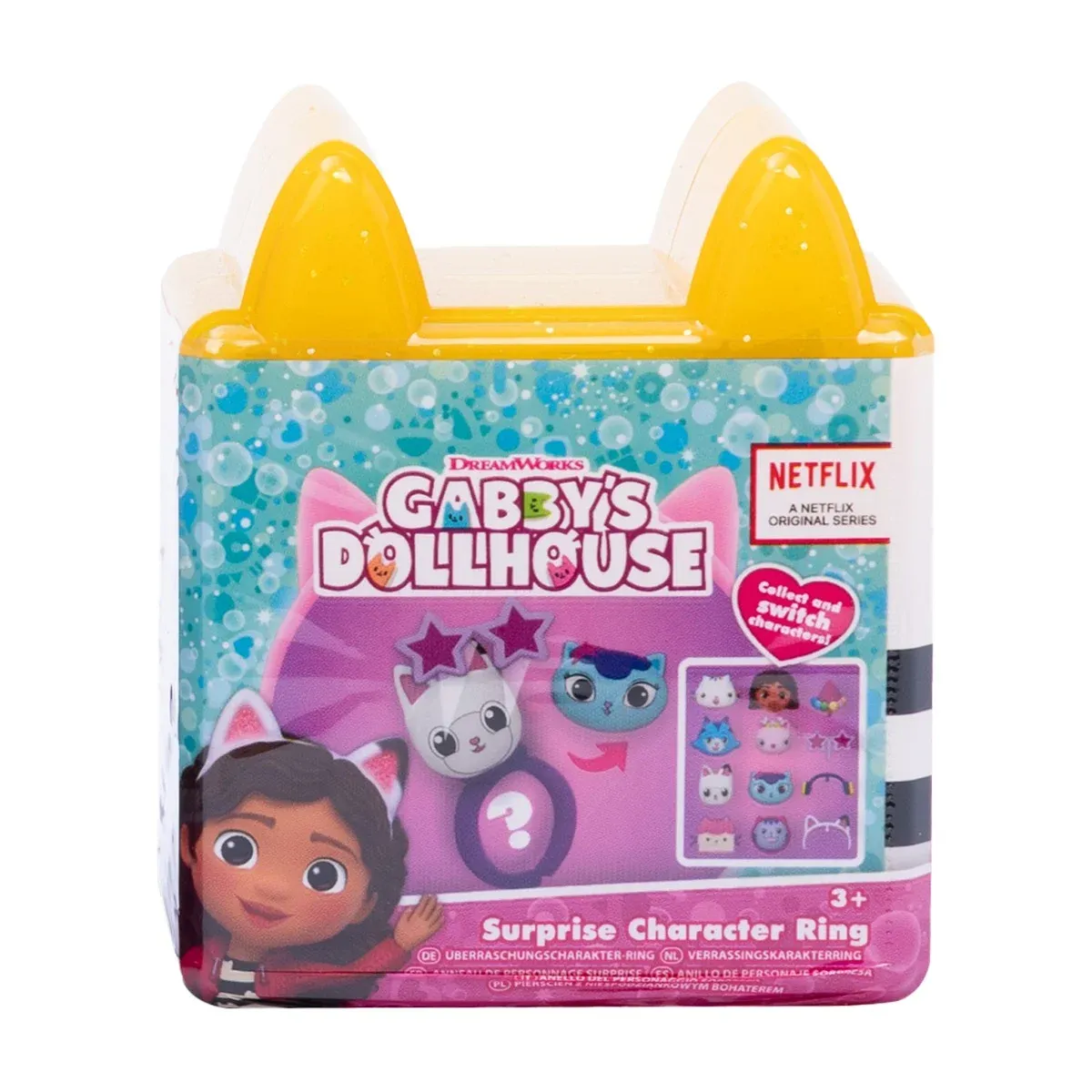 Set figurine surpriza, Gabbys Dollhouse, Galben