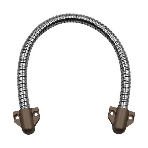 Set legatura flexibila din inox, capete din plastic maro, 400 x 9 mm CSL-400-2B