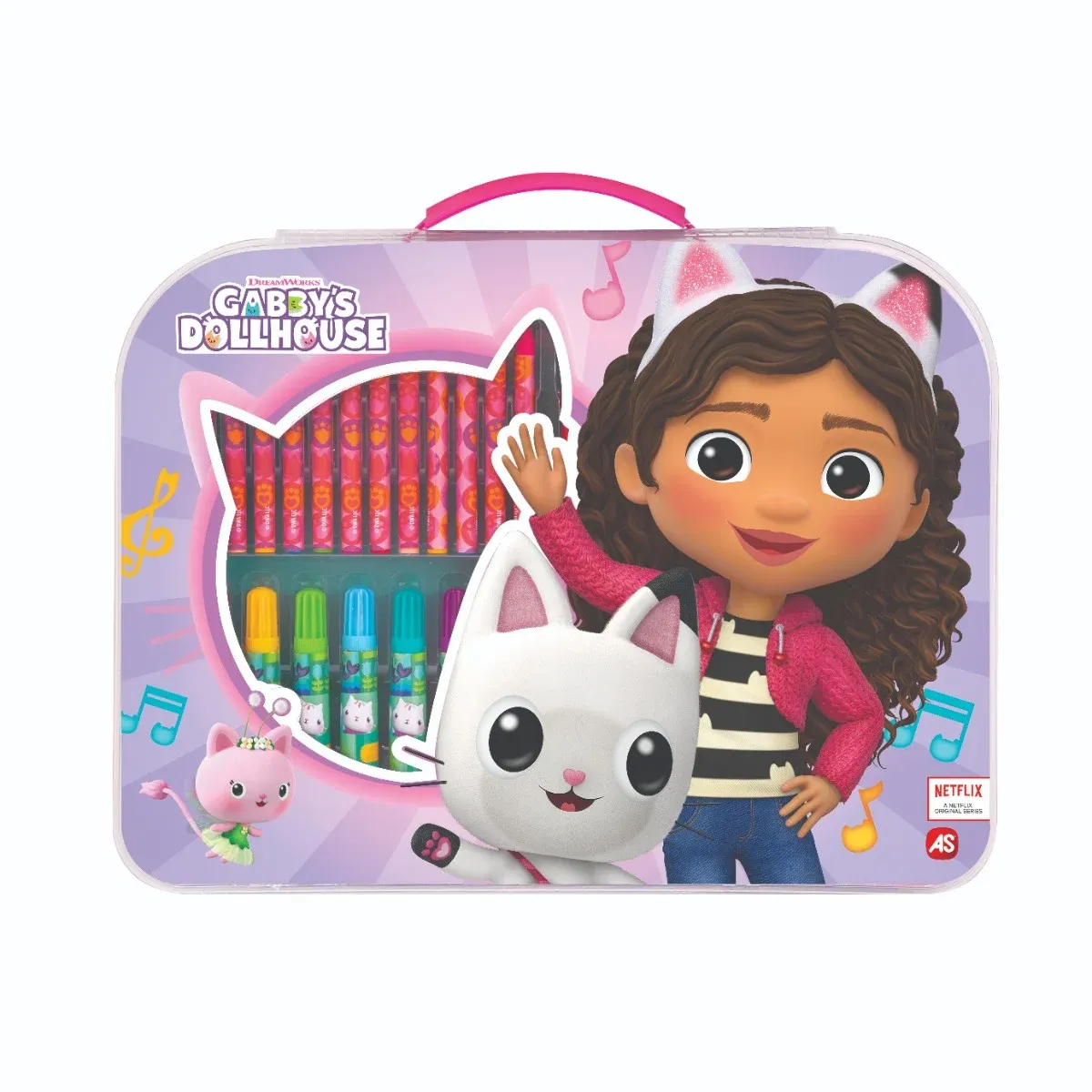 Set pentru desen in gentuta, Art Case, Gabbys Dollhouse