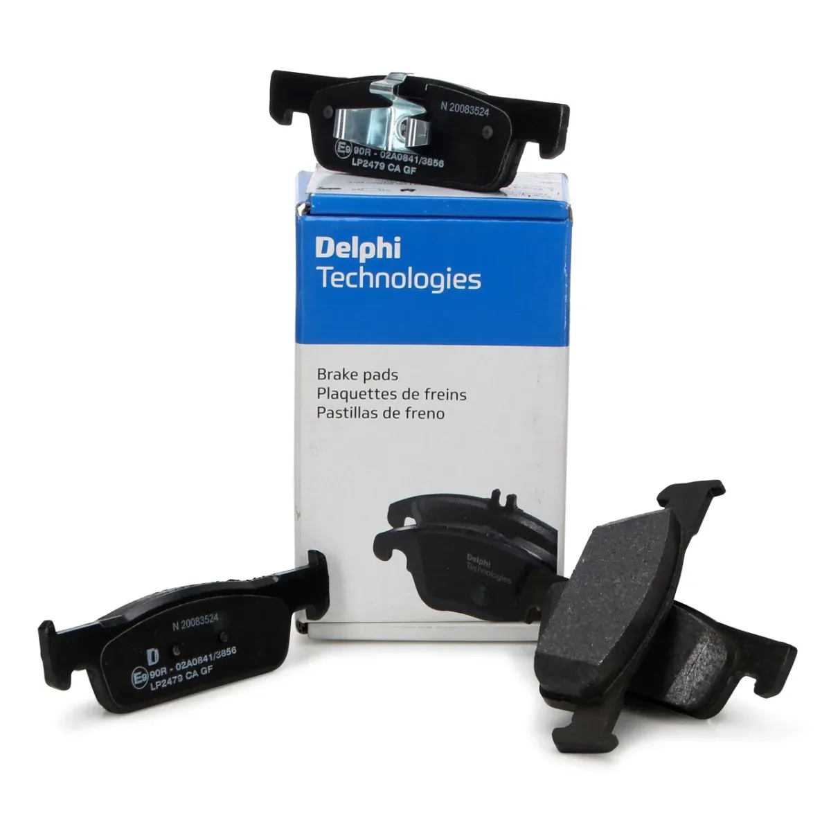 Set Placute Frana Fata Delphi Dacia Logan 2 2012  LP2479