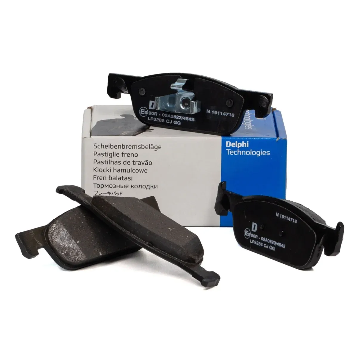 Set Placute Frana Fata Delphi Dacia Logan MCV 2 2013  LP3286