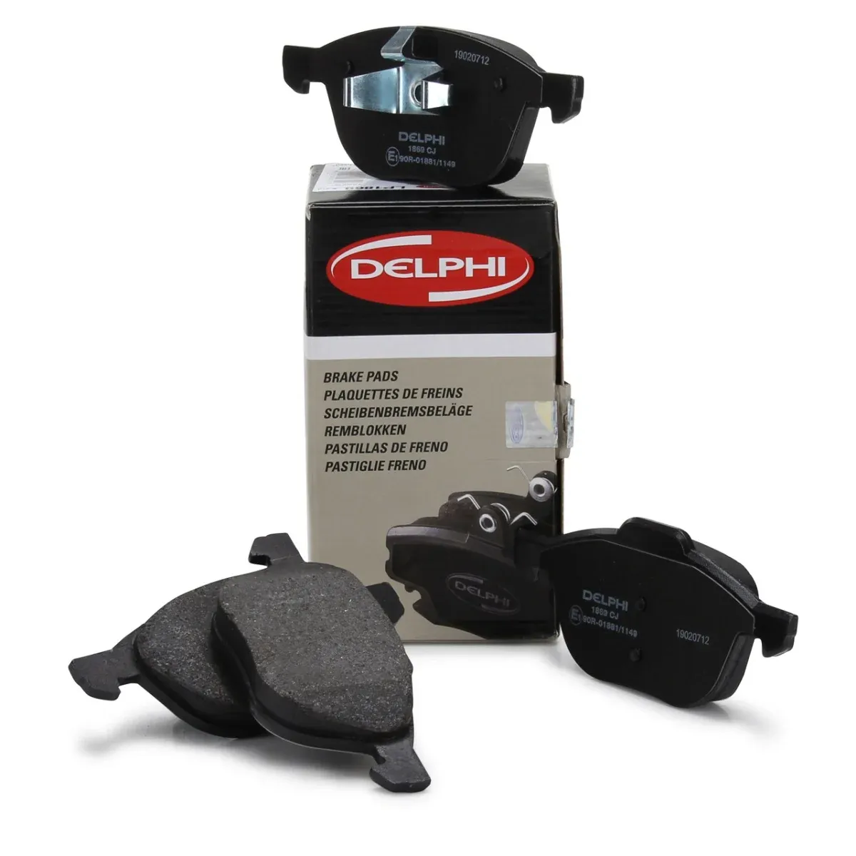 Set Placute Frana Fata Delphi Ford C-Max 2 2010  LP1869