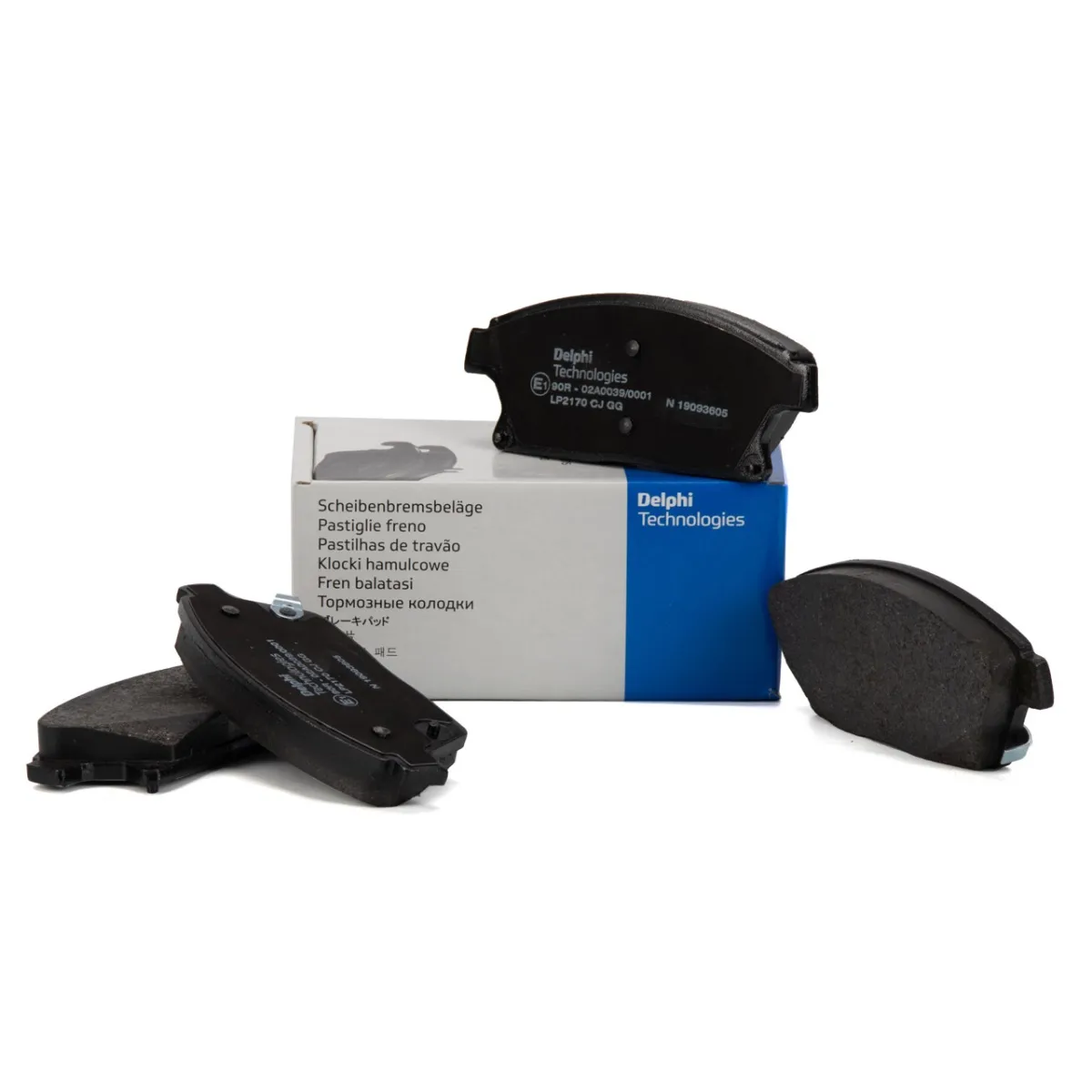 Set Placute Frana Fata Delphi LP2170