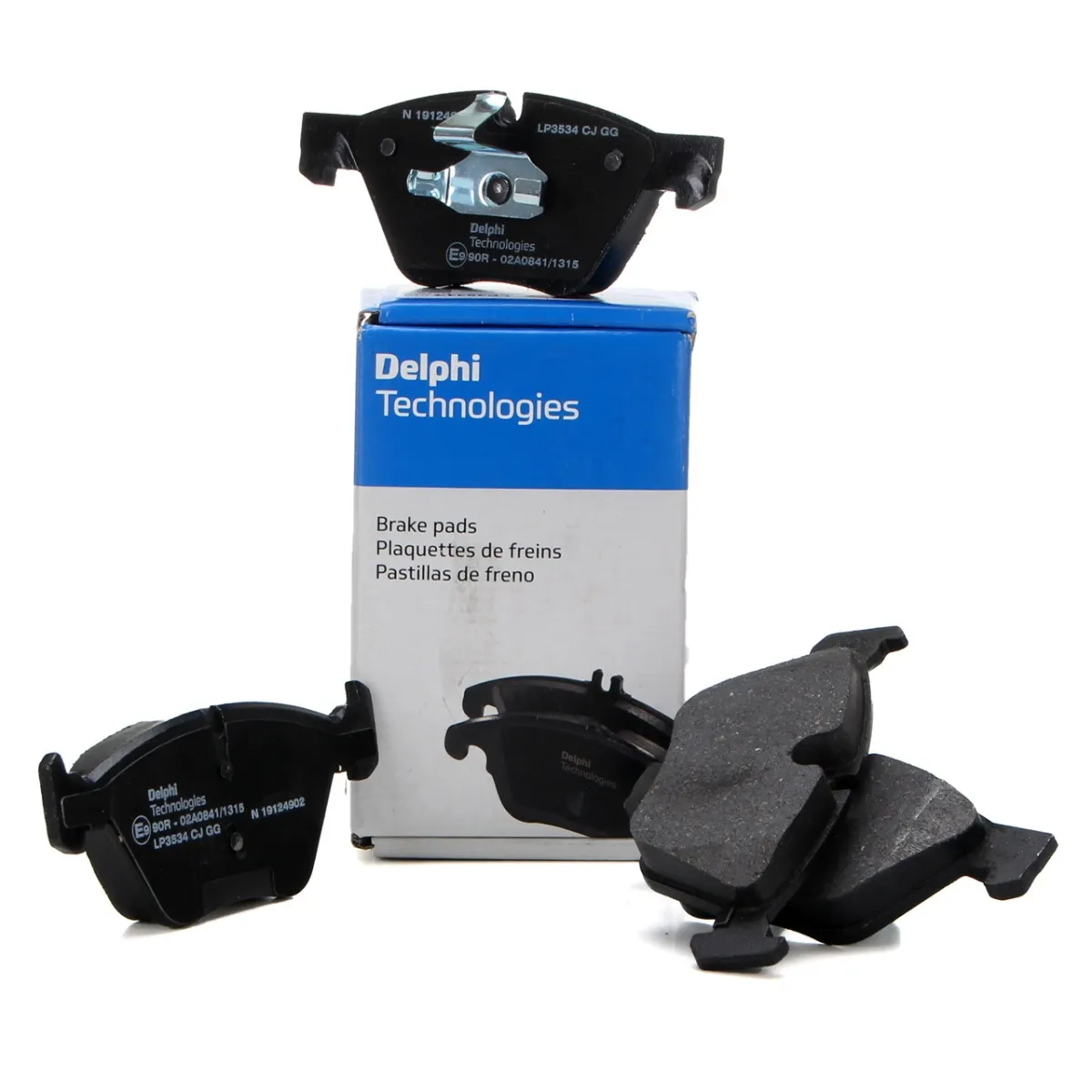 Set Placute Frana Fata Delphi LP3534