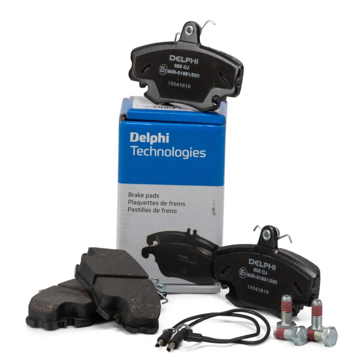 Set Placute Frana Fata Delphi LP885