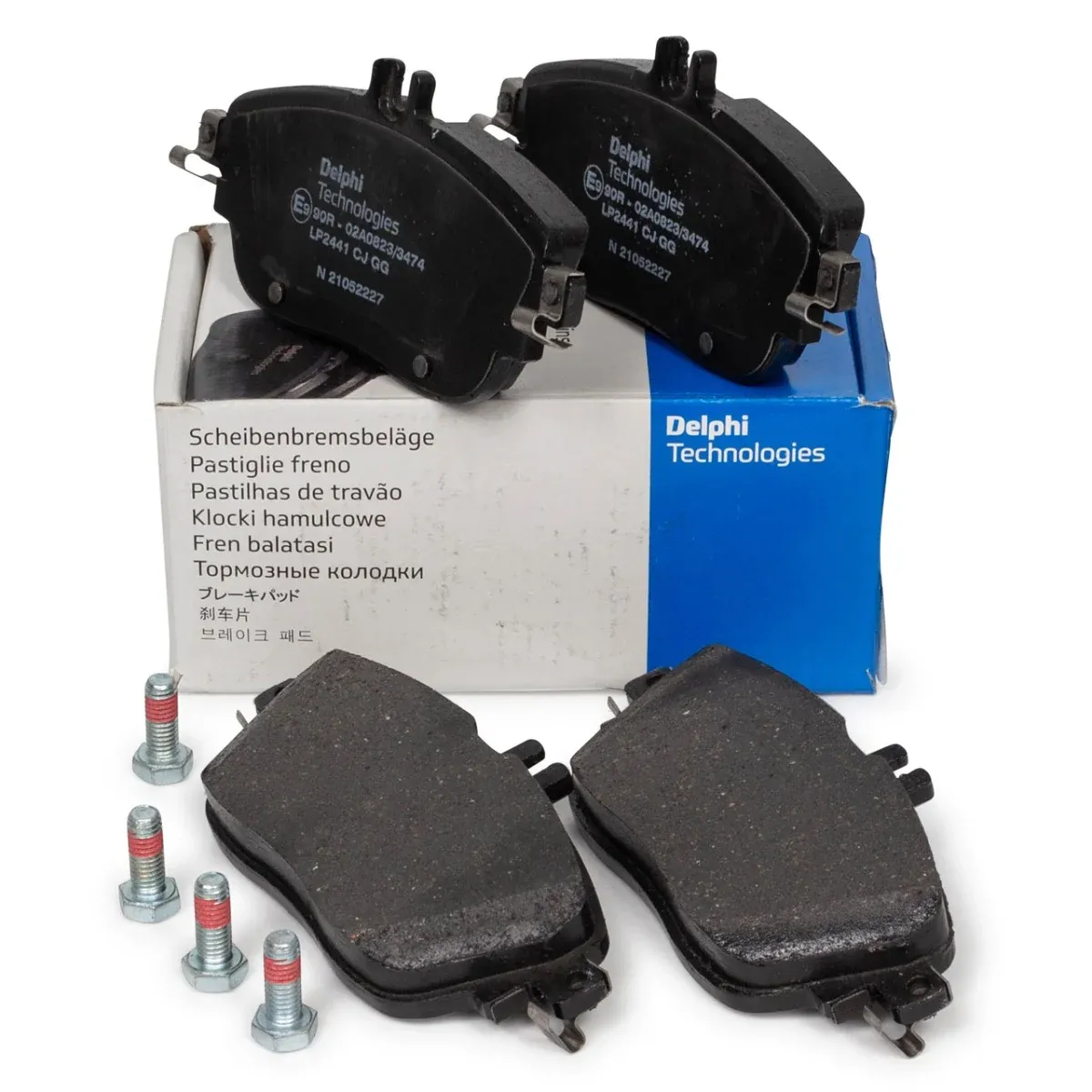 Set Placute Frana Fata Delphi Mercedes-Benz CLA-Class C117 2013  LP2441