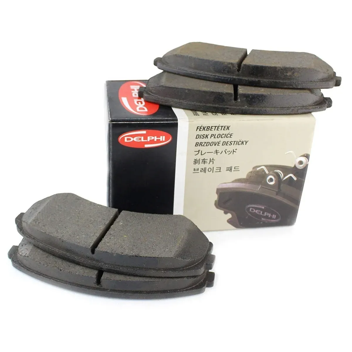 Set Placute Frana Fata Delphi Peugeot Boxer 1, 2 1994-2006 LP1750