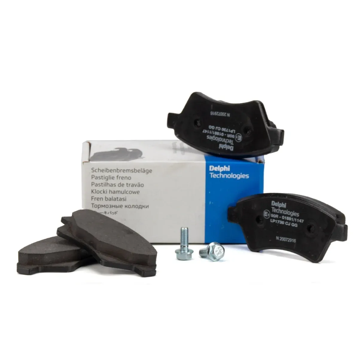 Set Placute Frana Fata Delphi Renault Scenic 2 2003-2008 LP1730