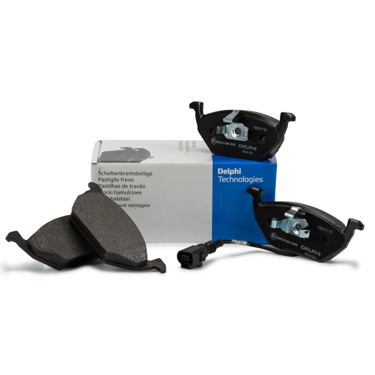 Set Placute Frana Fata Delphi Seat Altea 5P1 2004  LP1514