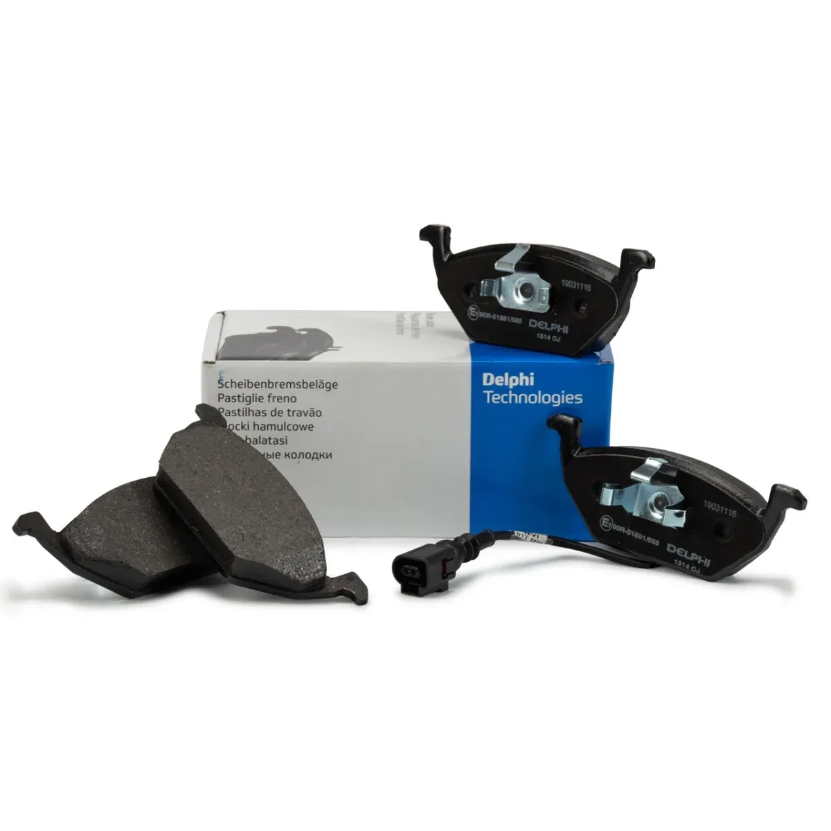 Set Placute Frana Fata Delphi Seat Altea XL 2006  LP1514