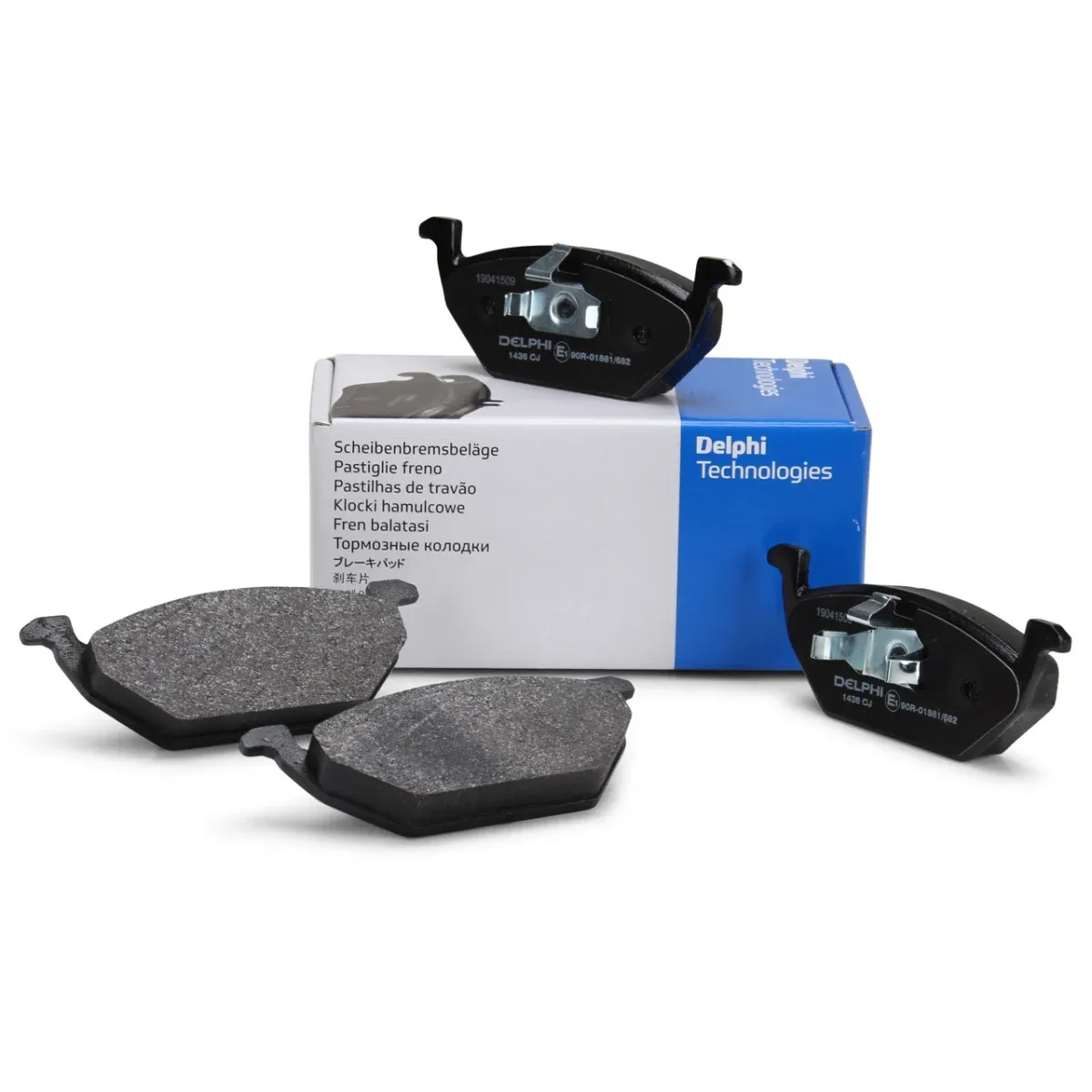 Set Placute Frana Fata Delphi Skoda Scala 2019  LP1436