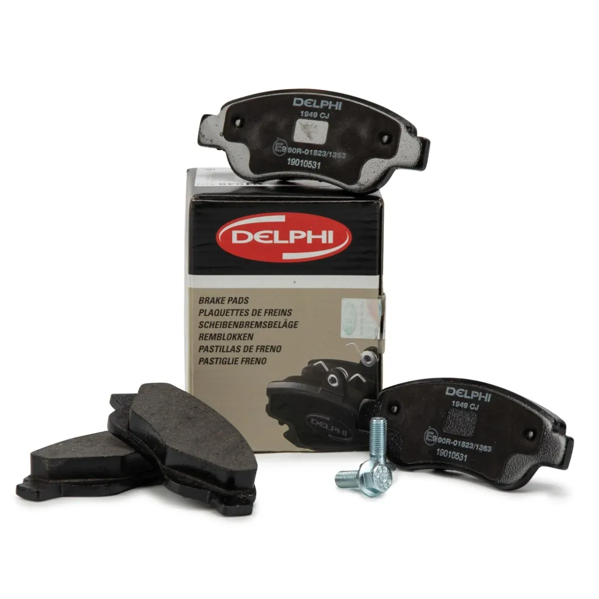 Set Placute Frana Fata Delphi Toyota Aygo 2 2014  LP1949