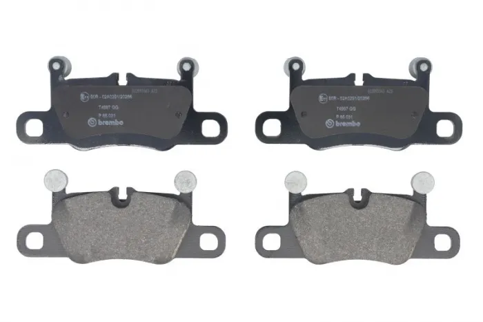 Set placute frana Spate (cu greutati de echilibrare; fara optionale), potrivit AUDI E-TRON GT; PORSCHE 911, 911 TARGA, CAYENNE, TAYCAN, TAYCAN CROSS TURISMO 2.9-Electric 05.11-