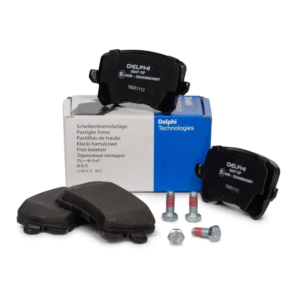 Set Placute Frana Spate Delphi LP3247