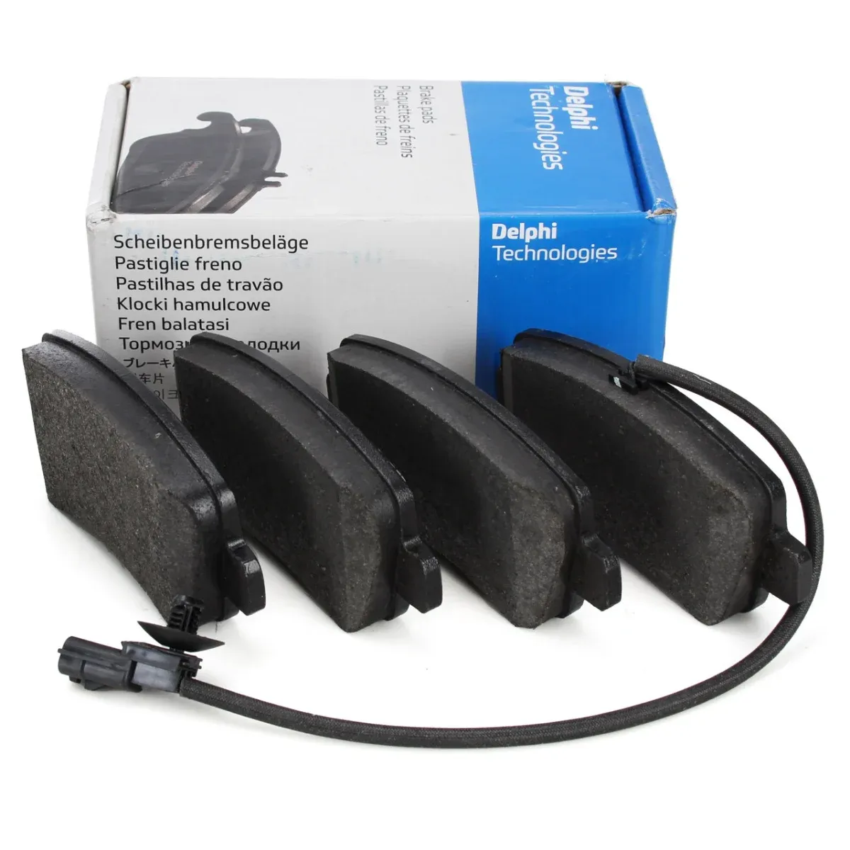 Set Placute Frana Spate Delphi Renault Master 3 2011  LP2191