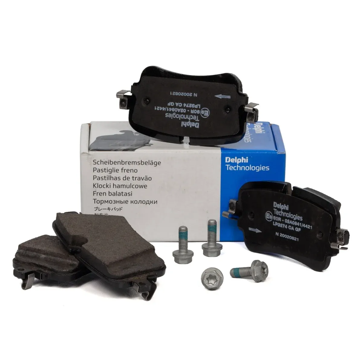 Set Placute Frana Spate Delphi Skoda Superb 3 3V 2015  LP3274