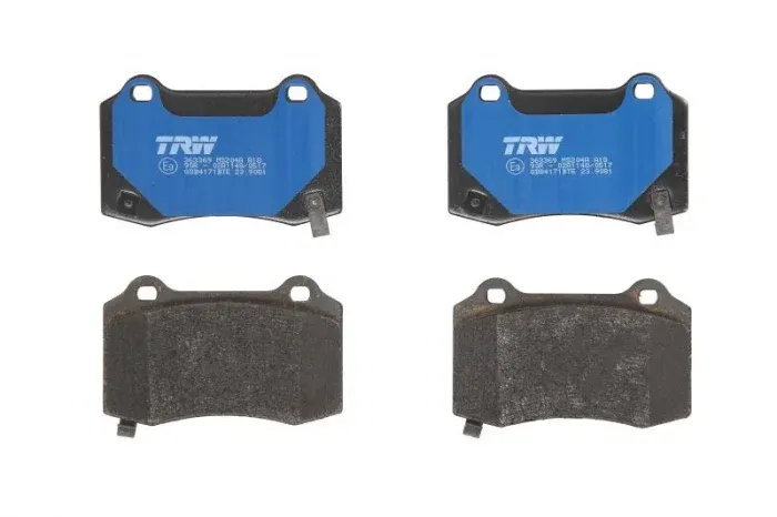 Set placute frana Spate potrivit CHEVROLET CAMARO; CHRYSLER 300C; DODGE CHALLENGER, CHARGER; HYUNDAI GENESIS; JEEP GRAND CHEROKEE III, GRAND CHEROKEE IV; TESLA MODEL S 2.0-Electric 09.04-