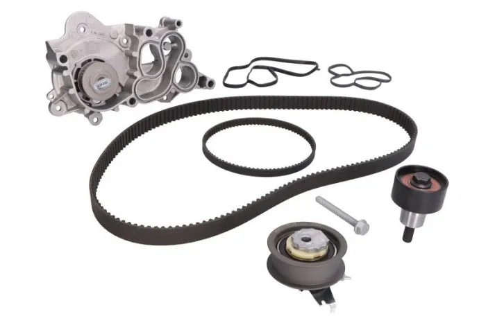 Set pompa apa + curea dintata potrivit AUDI A1, A1 CITY CARVER, A3, A4 B9, A5, Q2, Q3; CUPRA FORMENTOR, LEON, LEON SPORTSTOURER; SEAT ALHAMBRA, ARONA, ATECA, IBIZA IV 1.0-Electric 08.08-