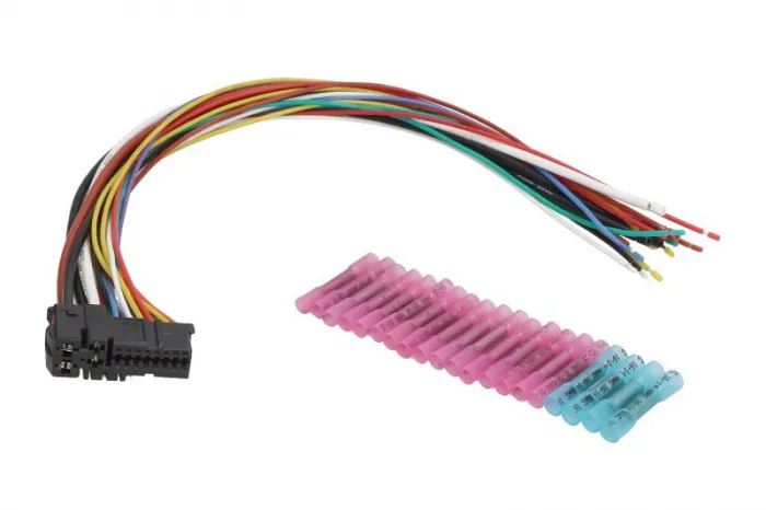 Set reparat cabluri usa fata (400mm, numar pini: 19, 0,5-2,5mm  ², Dreapta Stanga) potrivit AUDI A6 C6 2.0-5.2 05.04-08.11