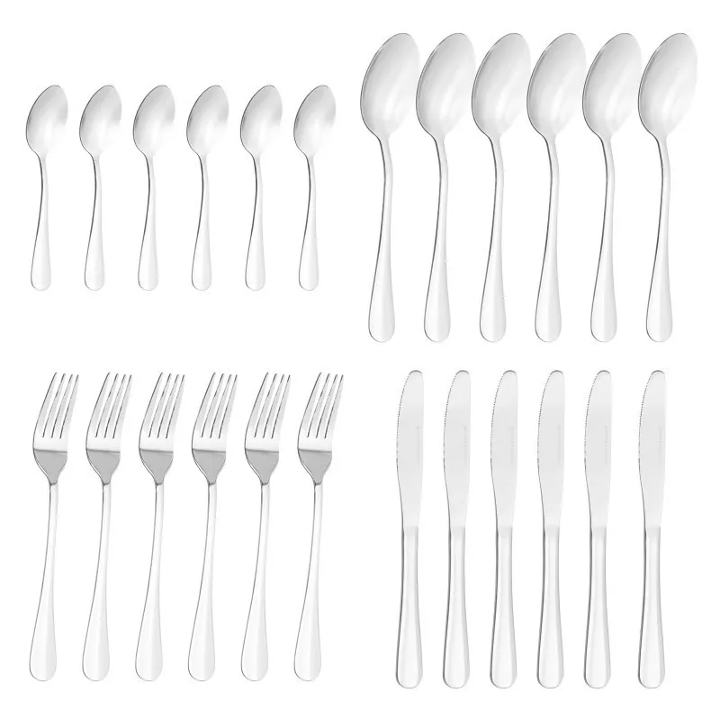 Set Tacamuri din Inox 24 Piese Grunberg Gr134