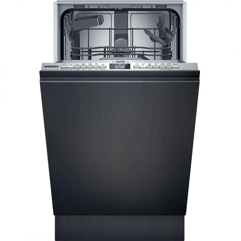 SIEMENS Masina de spalat vase incorporabila Siemens iQ300 SR63EX25KE, 10 seturi, 6 programe de spalare, clasa B< Negru