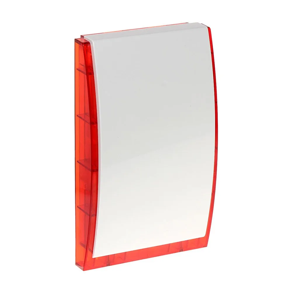 Sirena de exterior wireless cu flash Satel MSP-301 R, 105 dB, RF 400 m, tamper, rosie