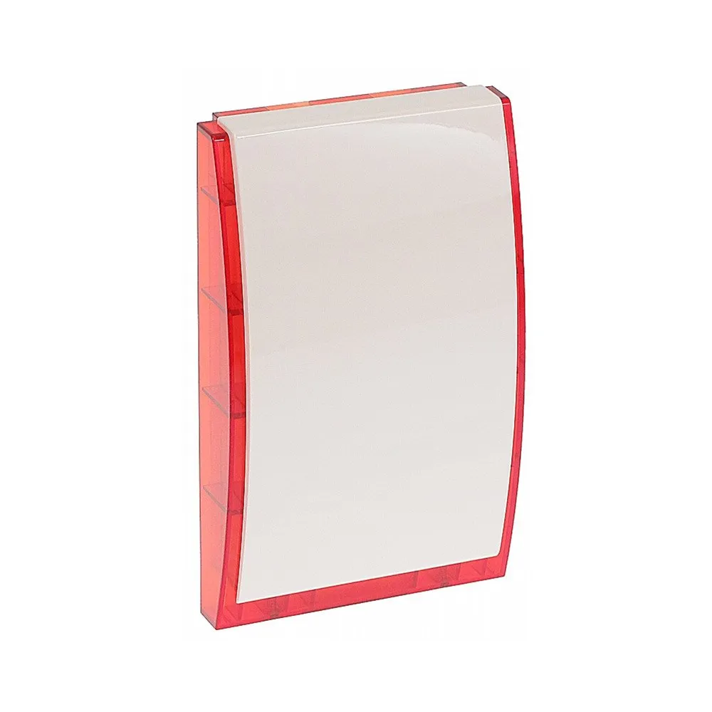 Sirena stroboscopica de exterior Satel SP-4006 R, sirena, 120 dB, LED, tamper, baterie 1.3 Ah, rosie