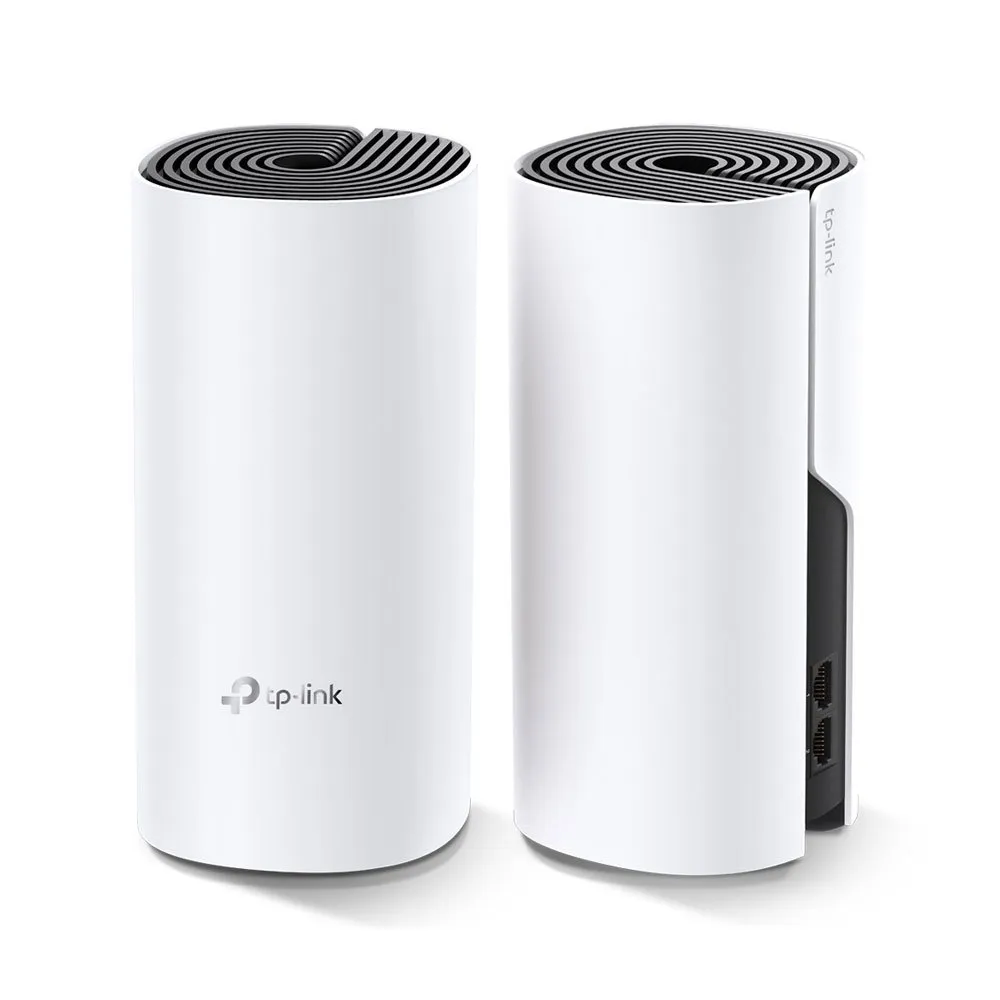 Sistem Mesh Gigabit Dual Band TP-Link DECO M4 (2-PACK), 2 porturi, 2.4/5.0 GHz, 1167 Mbps