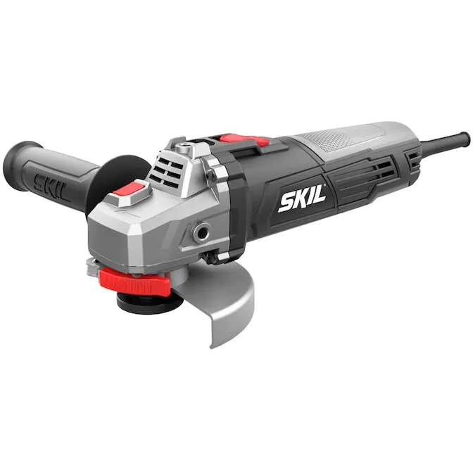 Skil Polizor unghiular Skil 9020 AA, Putere 600 W, 220-240 V, 115 mm diametru disc, Viteza 12000 RPM, M14, Maner lateral, Cheie accesorii, Set flanse