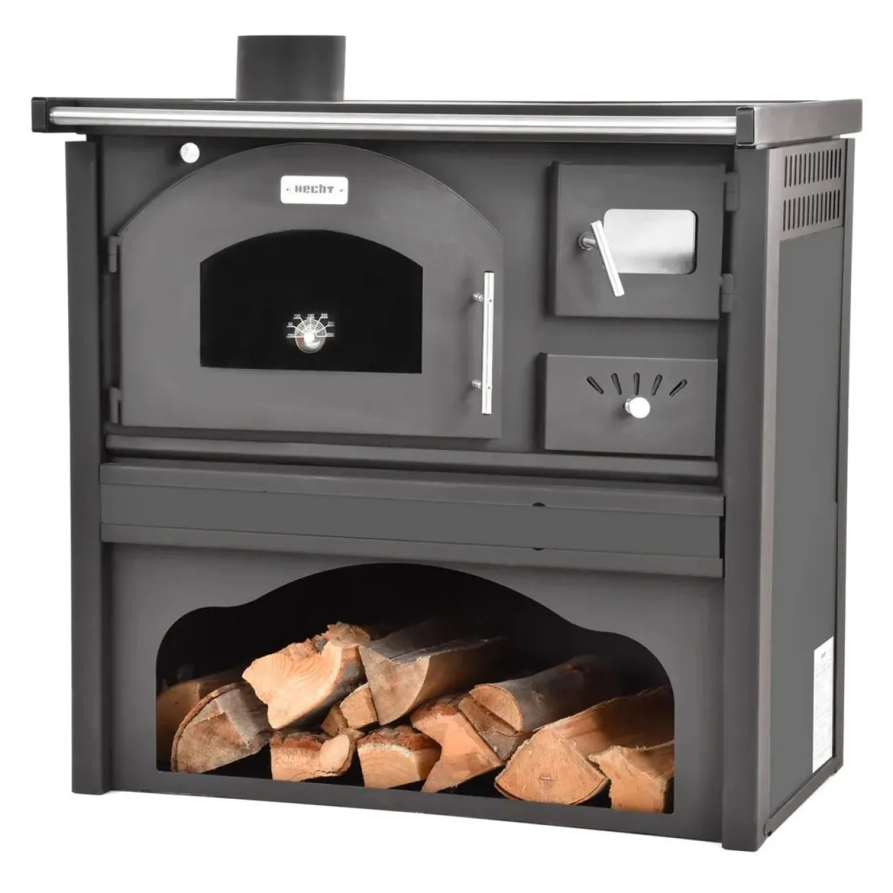 Soba cu plita Hecht VULCANUS GREY
