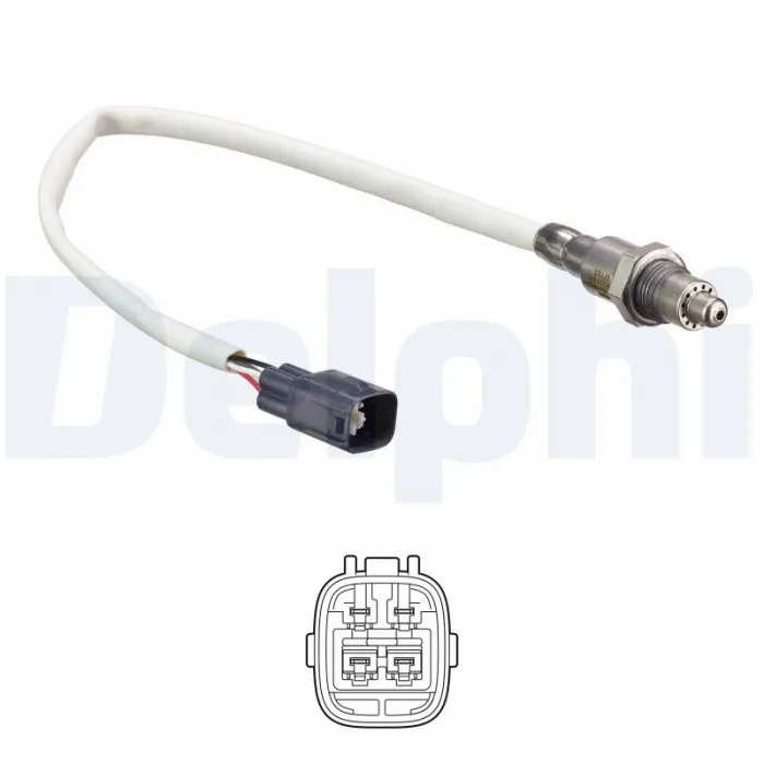 Sonda lambda (numar fire 4, 275mm) potrivit TOYOTA AYGO, YARIS, YARIS HATCHBACK 1.0 12.10-