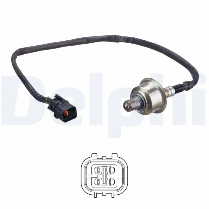 Sonda lambda (numar fire 4, 530mm) potrivit HYUNDAI I20 II 1.2 11.14-